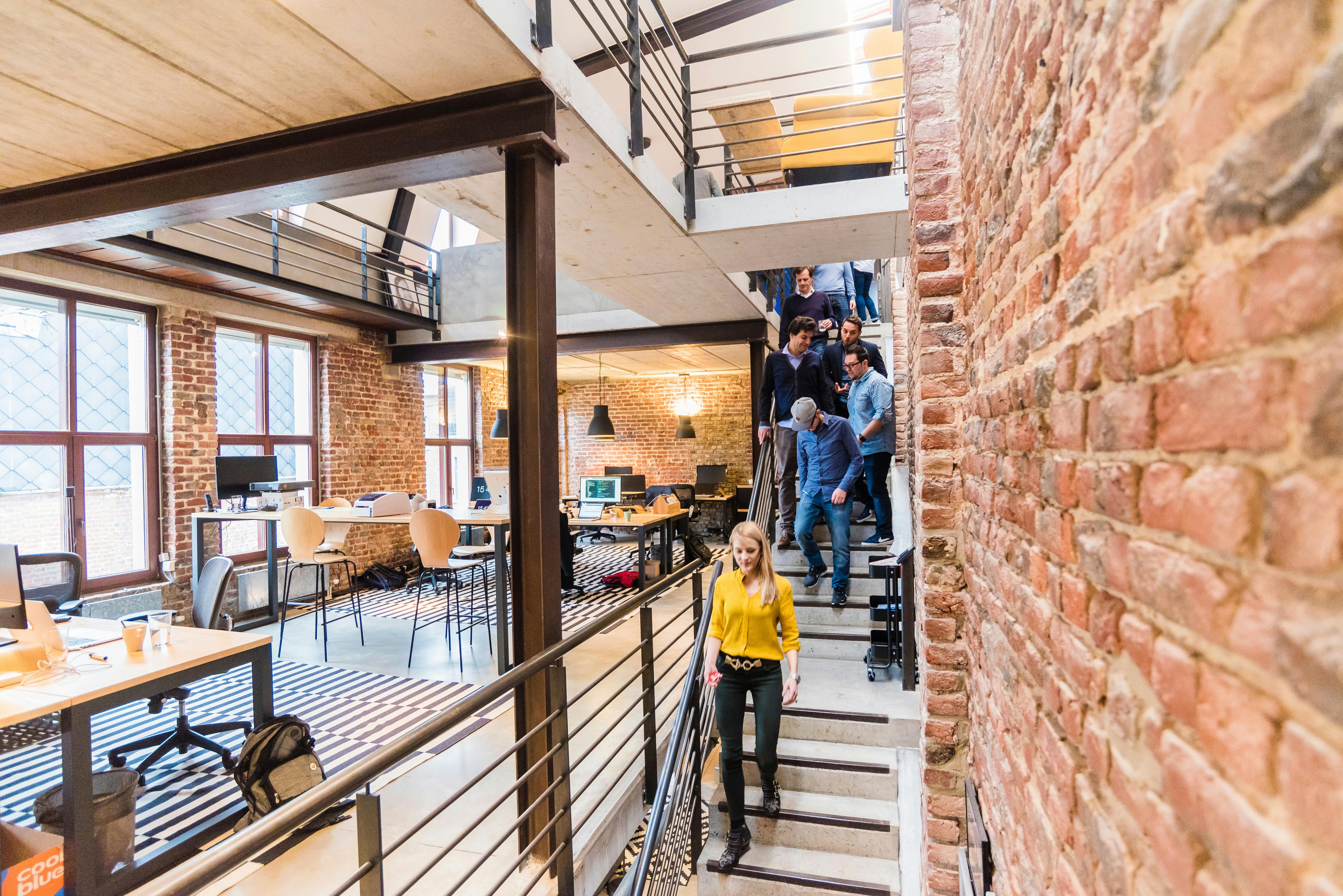 Modern office of The Clever Machine